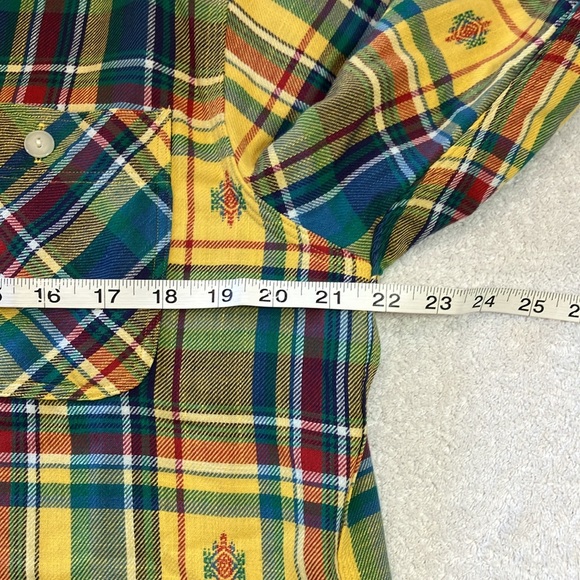 Polo Ralph Lauren plaid button down - Picture 6 of 7